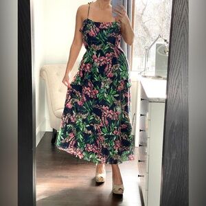 New! Floral Maxi Julia Jordan Dress size M